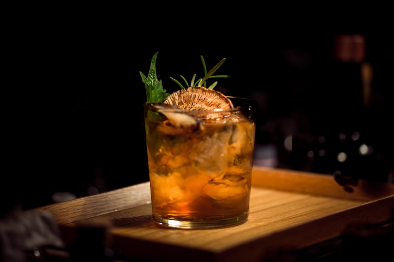 Sophisticated bar atmosphere